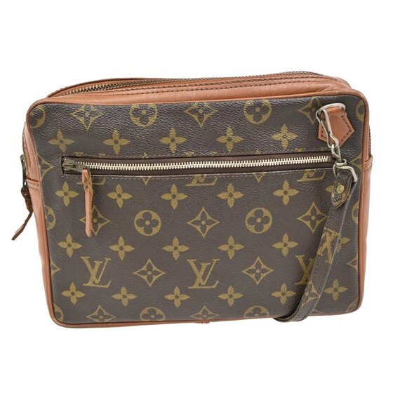LOUIS VUITTON Pochette Sport Shoulder Bag Monogram Brown N0.183 62FC135 - Picture 1 of 15